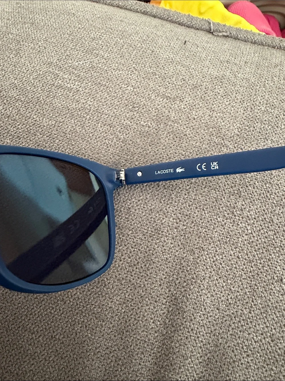 Lacoste Navy Blue Sunglasses with Dark Lenses